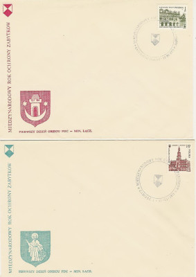 FDC 2266-67 #2: Rok ochrony zabytk&oacute;w