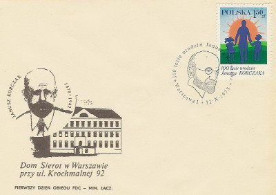 FDC 2435: Janusz Korczak