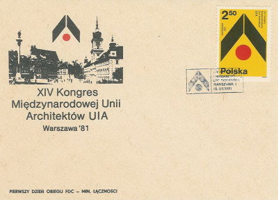 FDC 2595: Kongres Unii Architekt&oacute;w