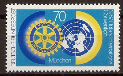 1987 r. Niemcy Mi 1327**