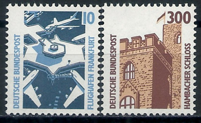 1988 r. Niemcy Mi 1347 - 1348**
