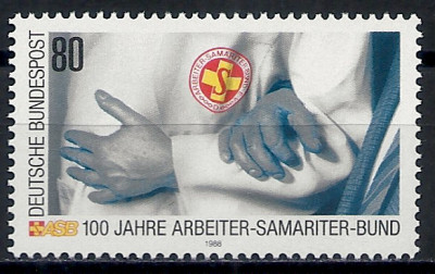 1988 r. Niemcy Mi 1394**