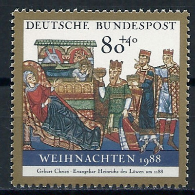 1988 r. Niemcy Mi 1396**