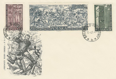 FDC 1030-32 G: Bitwa pod Grunwaldem