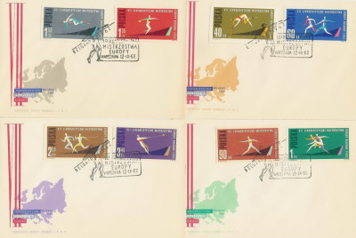 FDC 1190-97 A #4: Lekkoatletyczne ME