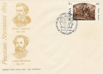 FDC 2700: Powstanie Styczniowe