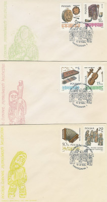 FDC 2751-56 #3: Instrumenty muzyczne