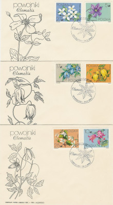 FDC 2758-63 #3: Powojniki