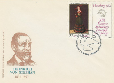 FDC 2772: Kongres Związku Pocztowego