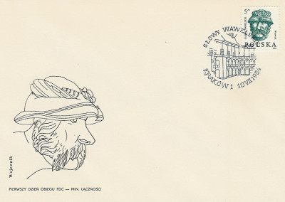 FDC 2777: Głowy wawelskie