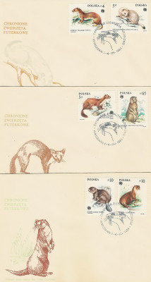 FDC 2798-03 #3: Chronione zwierzęta futerkowe