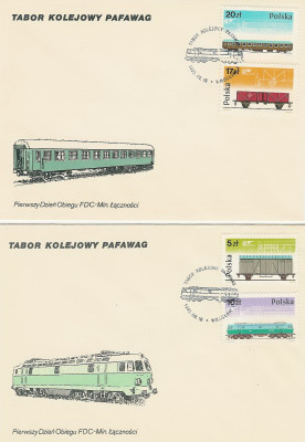 FDC 2845-48 #2: Tabor kolejowy