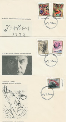 FDC 2859-63 #3: Witkacy