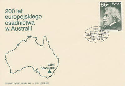 FDC 2942: Osadnictwo w Australii