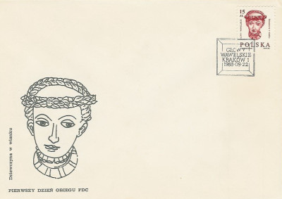 FDC 3015: Głowy wawelskie