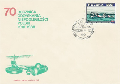 FDC 3019: Odzyskanie niepodległości