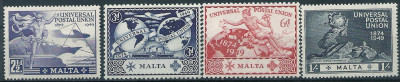 1949 r. Malta Mi 215 - 218**