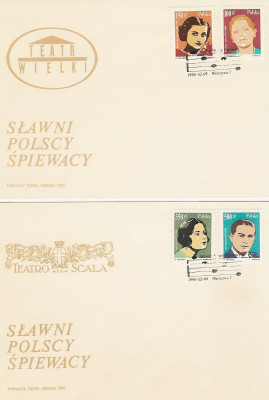 FDC 3106-09 #2: Polscy śpiewacy