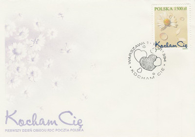 FDC 3329: Kocham Cię