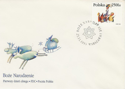 FDC 3368: Boże Narodzenie