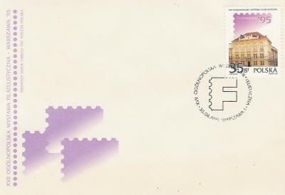 FDC 3407: WF Warszawa 95