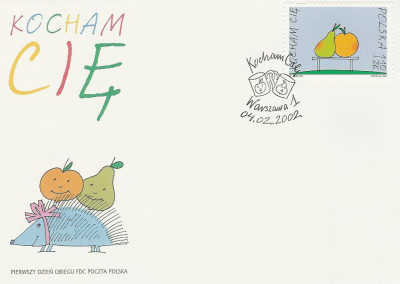 FDC 3801: Kocham Cię