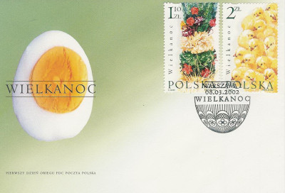 FDC 3808-09: Wielkanoc