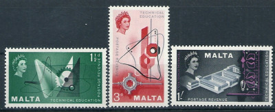 1958 r. Malta Mi 256 - 258**