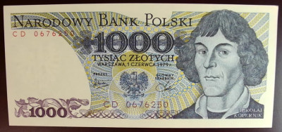 1979 r 1000 zł. Seria CD. UNC.