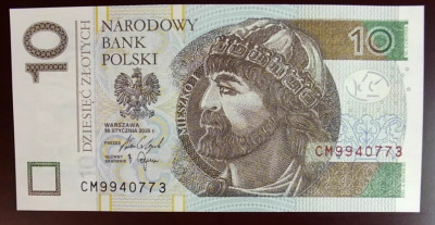 2025 r 10 zł. Seria CM UNC.