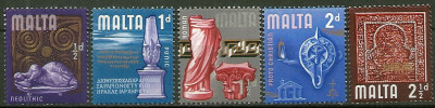 1965 r. Malta Mi 300 - 304**