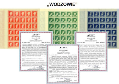 Fi 339 - 341 "Wodzowie" - Arkusze - Atest - p. Berbeka