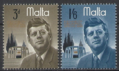 1966 r. Malta Mi 341 - 342**