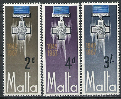 1967 r. Malta Mi 349 - 351**