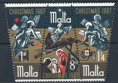 1967 r. Malta Mi 363 - 365**