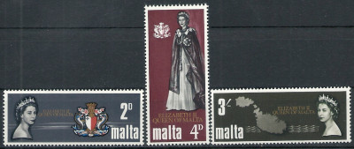 1967 r. Malta Mi 366 - 368**