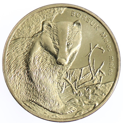 2 zł Borsuk