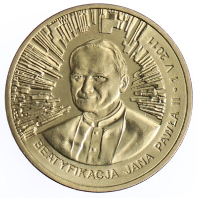 2 zł Beatyfikacja Jana Pawła II