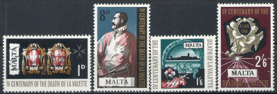 1968 r. Malta Mi 375 - 378**