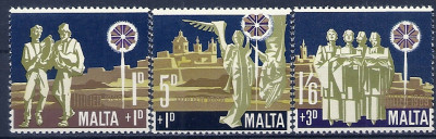 1969 r. Malta Mi 397 - 398**