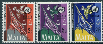 1970 r. Malta Mi 413 - 415**