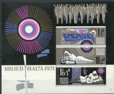 1971 r. Malta Blok 11**