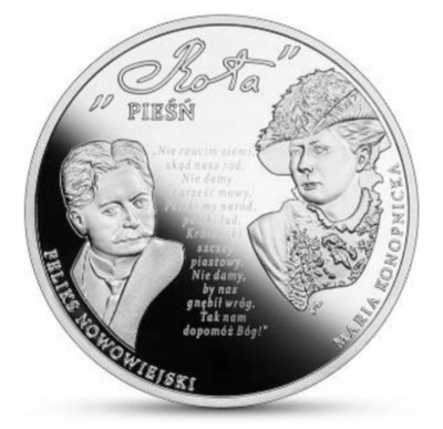 10 zł - W Polskę wierzę - Pieśń &bdquo;Rota&rdquo; - 2025 rok