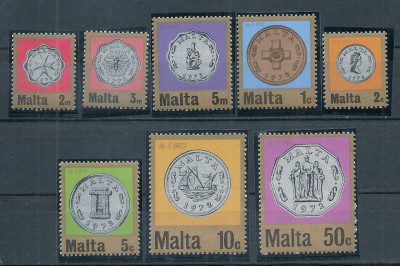 1972 r. Malta Mi 438 - 445**