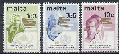 1973 r. Malta Mi 474 - 476**