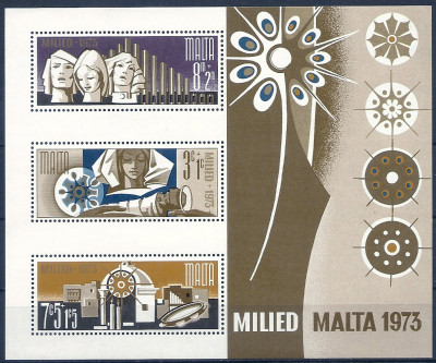 1973 r. Malta Blok 3**