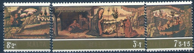 1975 r. Malta Mi 517 - 519**