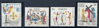 1976 r. Malta Mi 524 - 527**