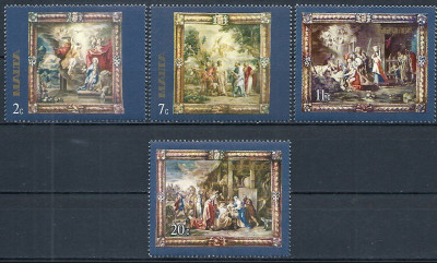 1977 r. Malta Mi 545 - 548**