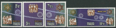 1978 r. Malta Mi 579 - 582**